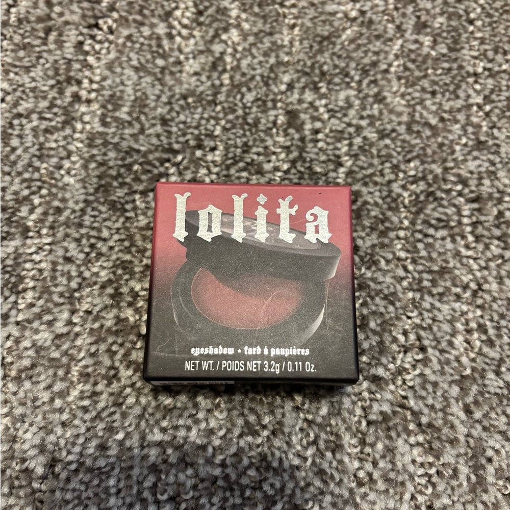 Kat Von D Lolita Eyeshadow in Red and Black Packaging